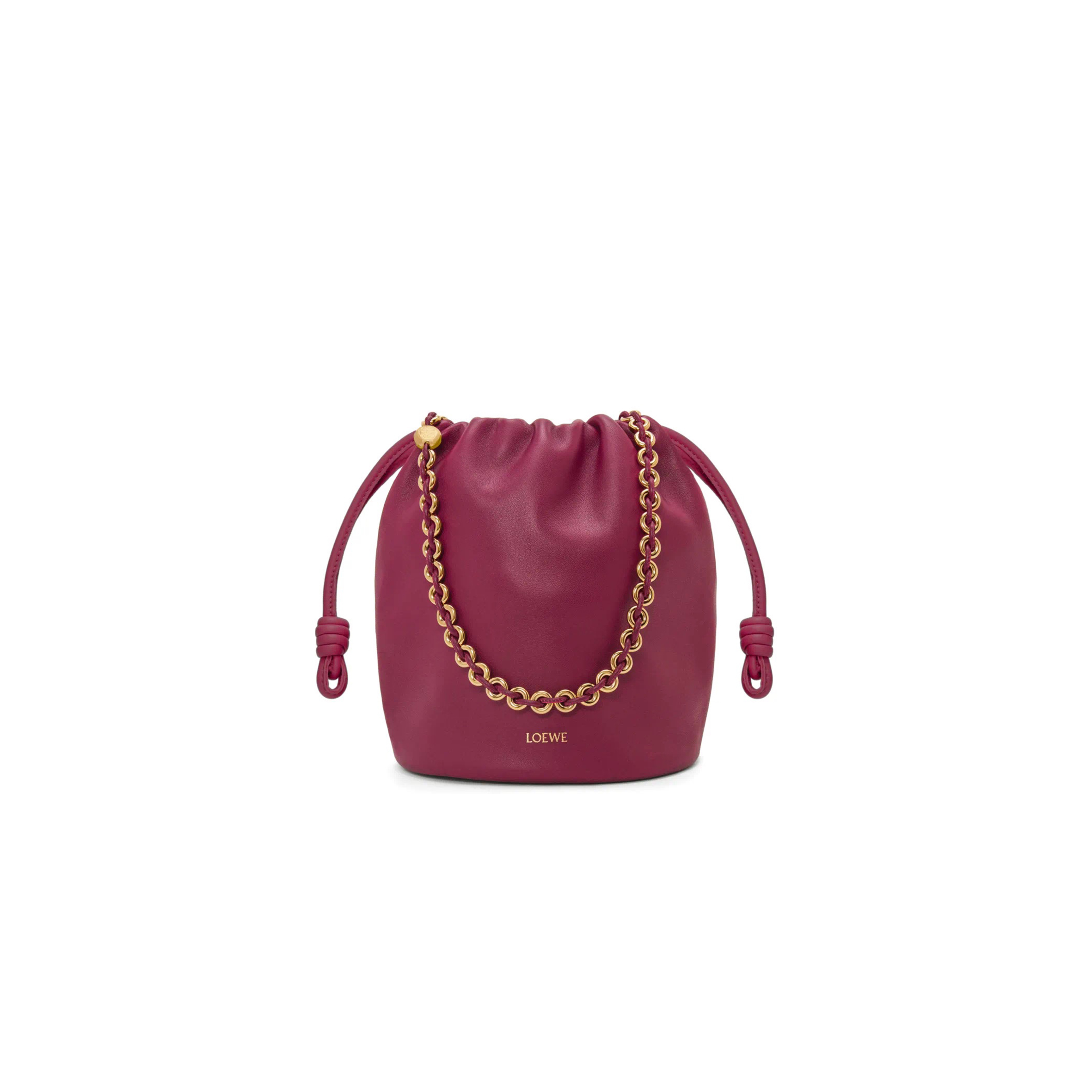 l*ew* flamenco purse bucket in mellow nappa lambskin a411fpbx02-1048 (32*24*17cm)